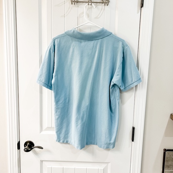 J. Crew Light Blue Cotton Polo Size Small - Picture 2 of 6